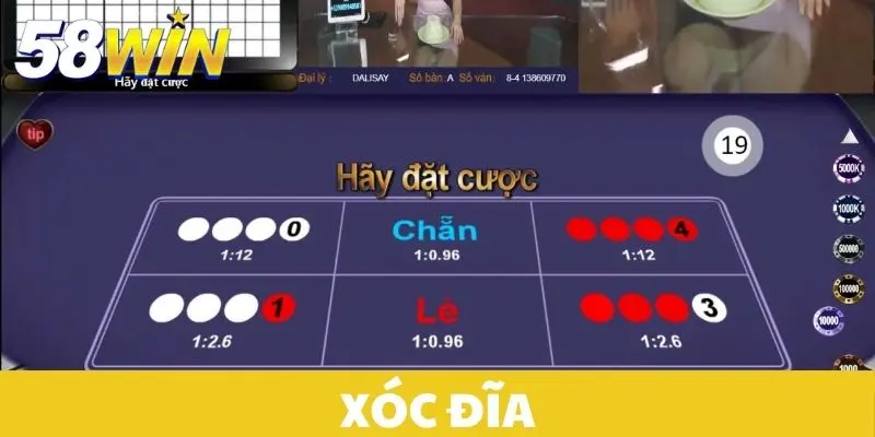 xóc đĩa